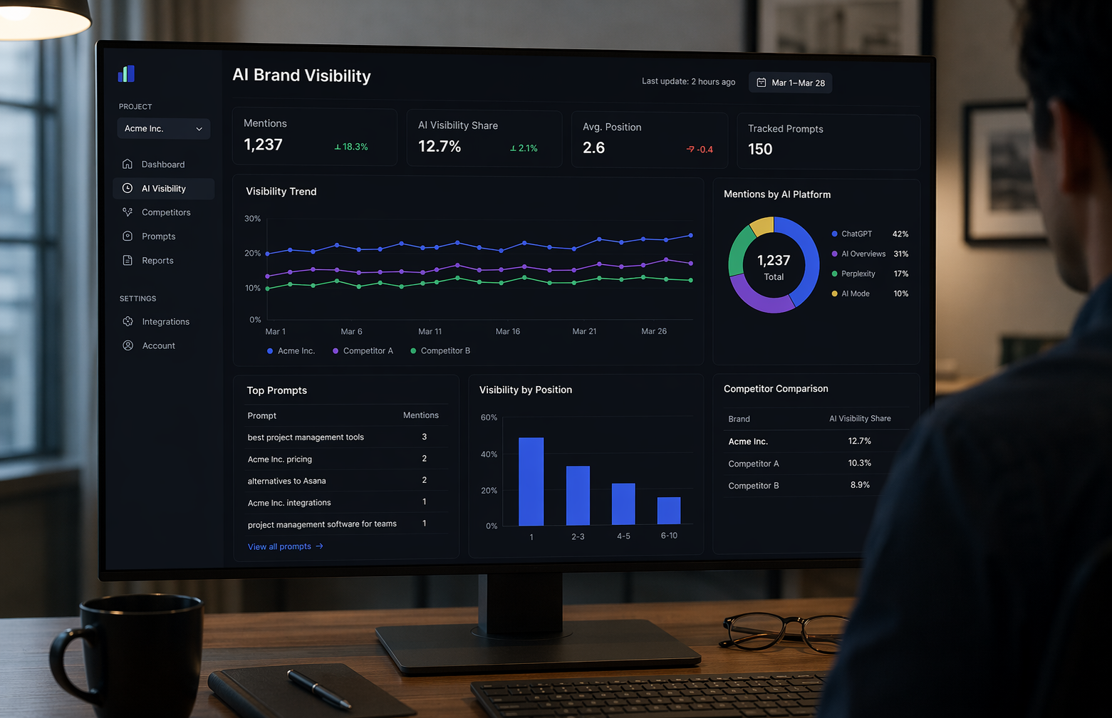 KI-Sichtbarkeit Brand Monitoring Tools 2026